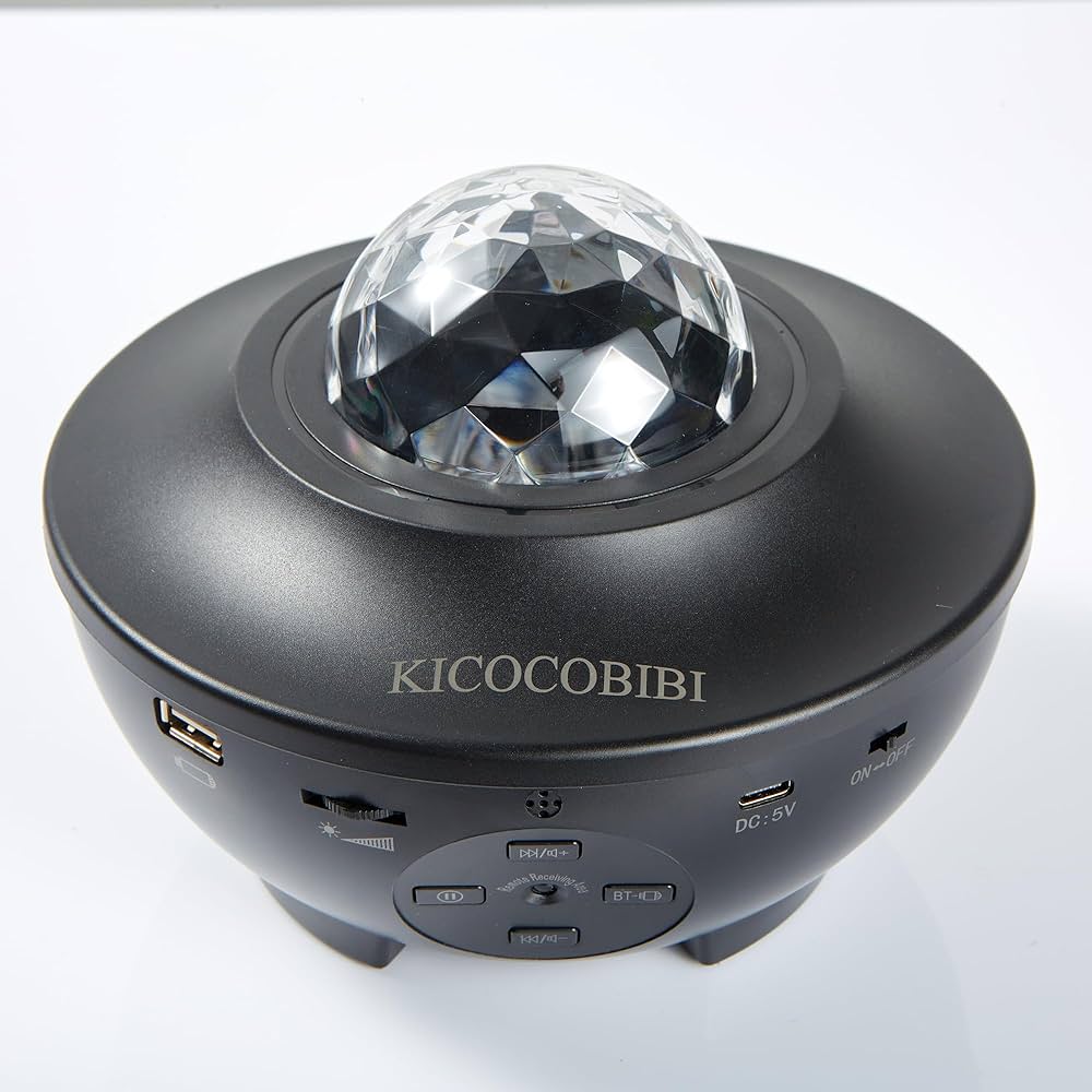 Multifunctional Starry Night Light Projector with Bluetooth Speaker