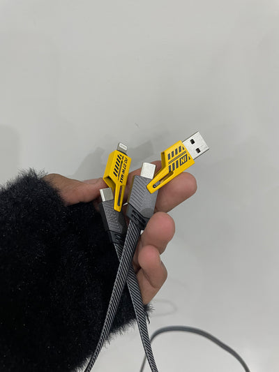 Multi Function 4 in 1 Fast Charging Data Cable
