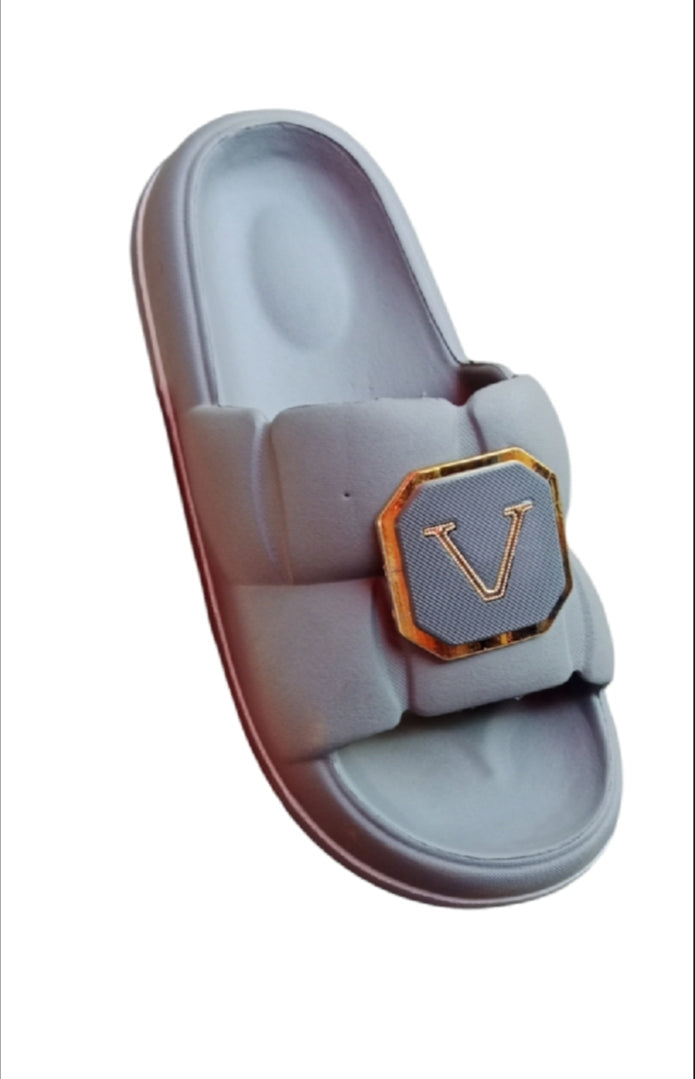 Mens lightweight foam slippers