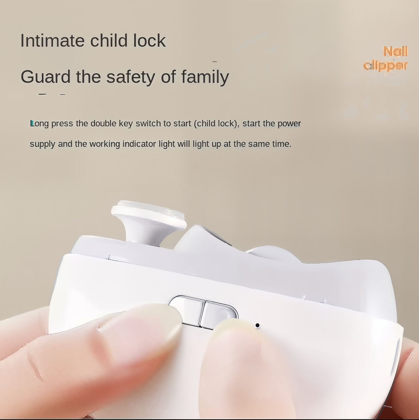 USB Electric Nail Grinder — Polisher & Trimmer