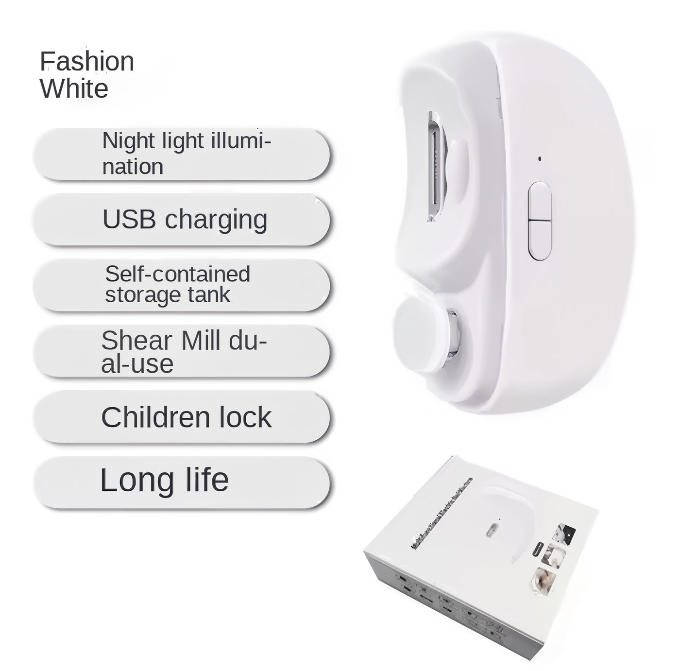 USB Electric Nail Grinder — Polisher & Trimmer