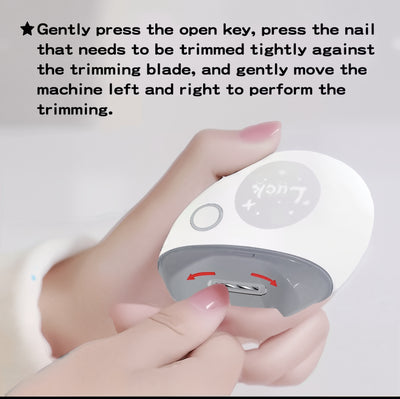 USB Electric Nail Clipper – Smart Auto Trimmer