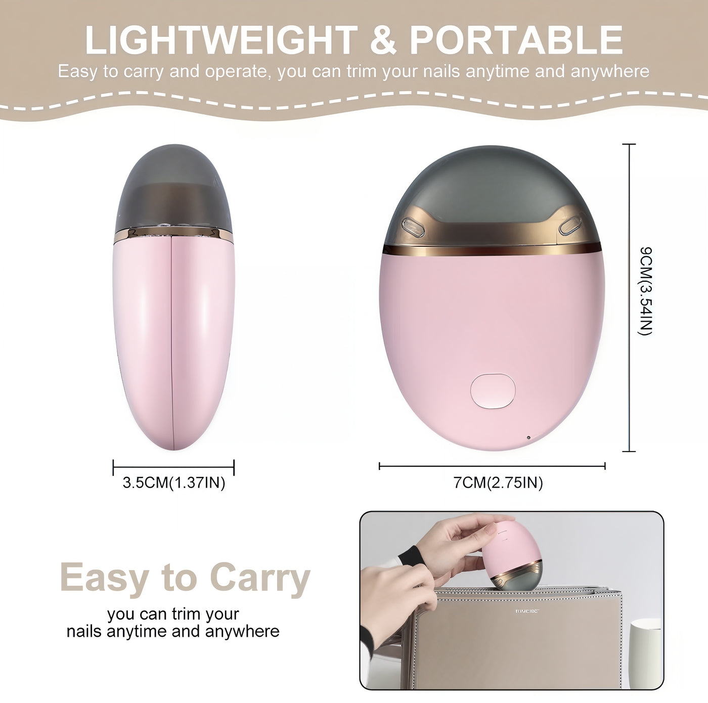 USB Electric Nail Clipper – Smart Auto Trimmer