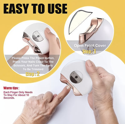 USB Electric Nail Clipper – Smart Auto Trimmer
