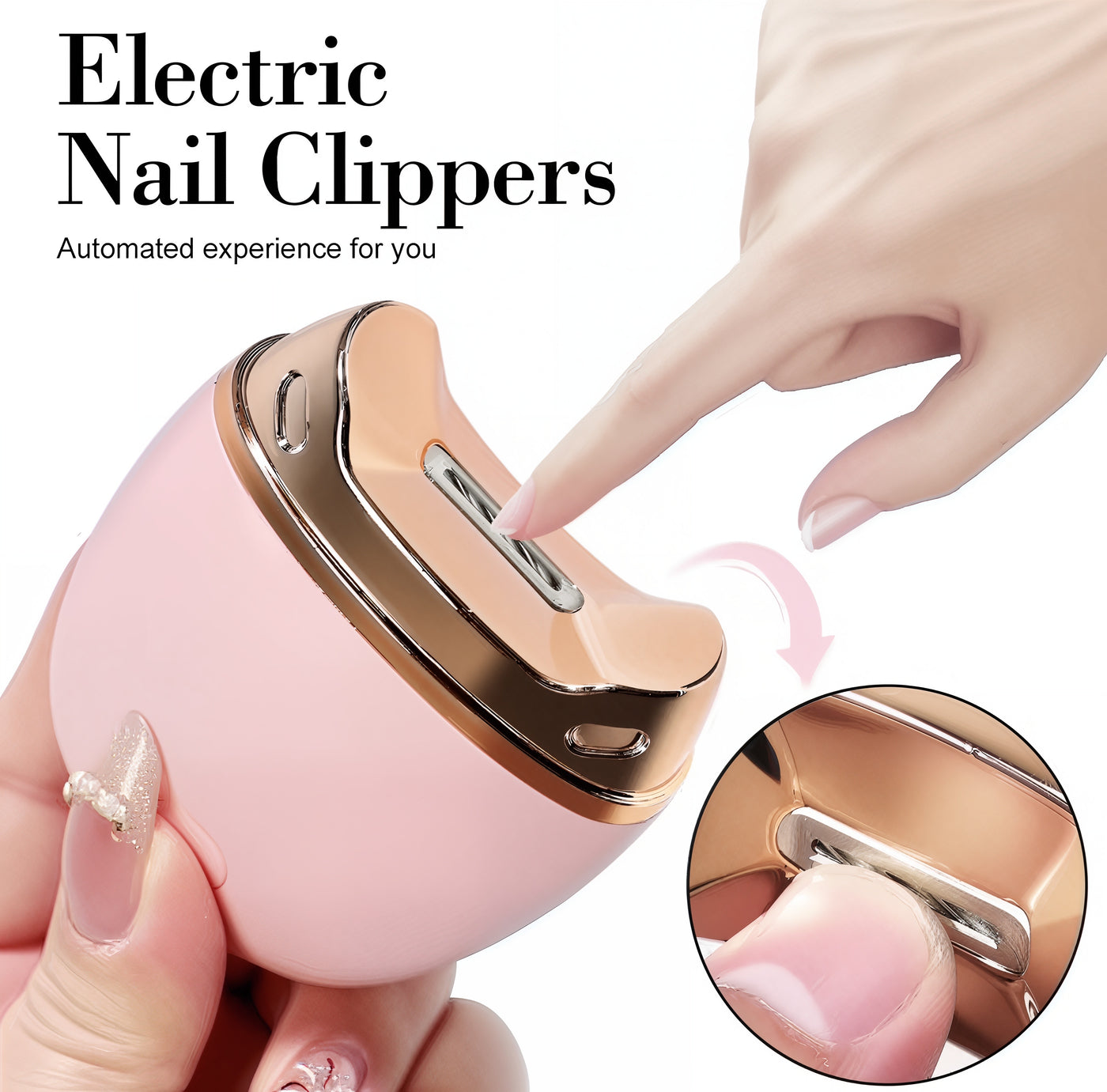 USB Electric Nail Clipper – Smart Auto Trimmer
