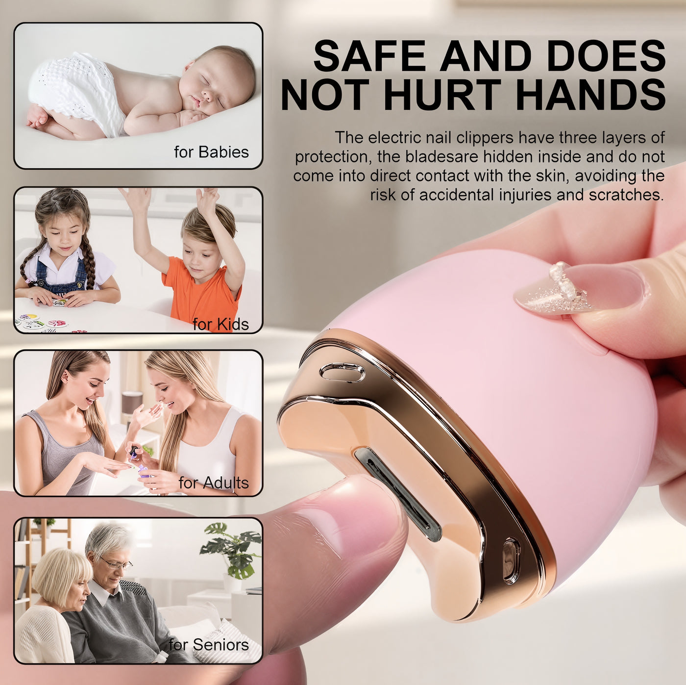 USB Electric Nail Clipper – Smart Auto Trimmer