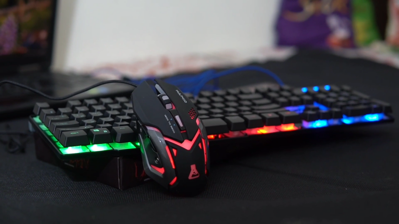 Metallic Gaming Keyboard