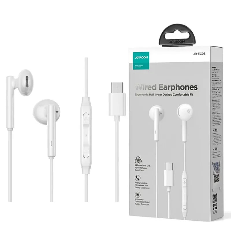 Joyroom Type-C Series Wired Earphones JR-EC05